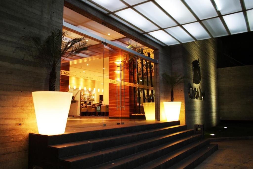 Casa Inn Premium Hotel 케레타로 외부 사진 Entrance to the hotel